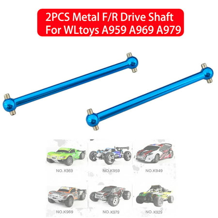 DDgui New Upgraded 1 Set Metal F/R Drive Shaft for WLtoys A959 A969 A979 RC Car Spare Parts DDgui LBB220923-6781