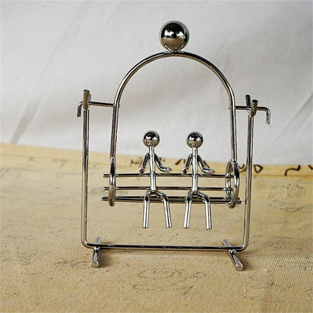 DDgui New Upgraded Newtons Cradle Steel Balance Bike Fun Physics Science Development Educational Desk Toy Gift DDgui LCC220923-6222