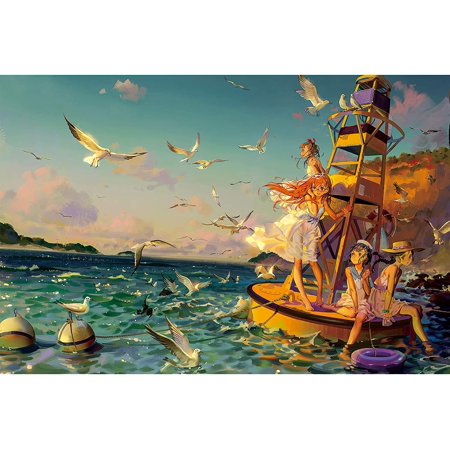 -Jigsaw Puzzle 1000 Pieces-Sneak Peek Series-Play at Sea_IG-1253 Entertainment Toys for Adult Special Graduation or Birthday Gift Home Decor