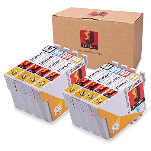 JetSir Remanufactured Ink Cartridge Replacement for Epson 200XL Compatible with XP-200 WF-2540 XP-300 WF-2530 XP-410 WF-2520 XP-400 XP-310 Printer