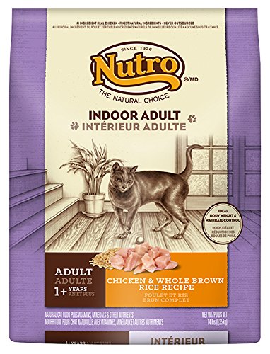 Nutro Wholesome Essentials Indoor Adult Chicken & Brown Rice Natural Dry Cat Food 6.35kg Large (4.01-8kg) thumbnail