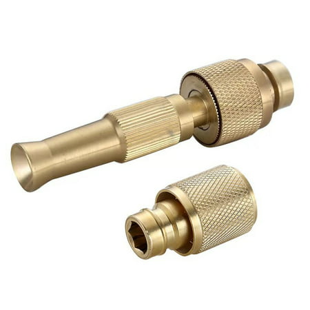 MIANHT Outdoor Garden Tap Kit Brass Hose Connector Adaptor Fittings Spray G Un Nozzle - 2022 Outdoor Garden Tap N-#4742