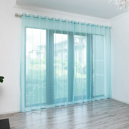 Leaves Sheer Curtain Tulle Window Treatment Voile Drape Valance 1 Panel Fabric 08HWC15A#9332 2022 the Hot Leaves Sheer Curtain