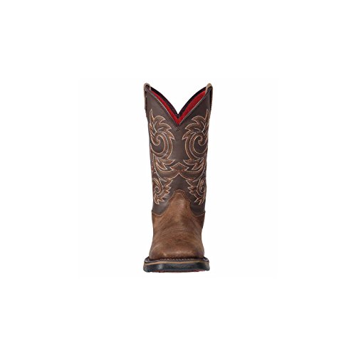 Rocky Men's Long Range Western Boot Square Toe Coffee US thumbnail