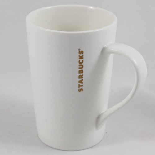 Starbucks Coffee Holiday 2012 White & Gold to Go Cup Mug 12 Oz.