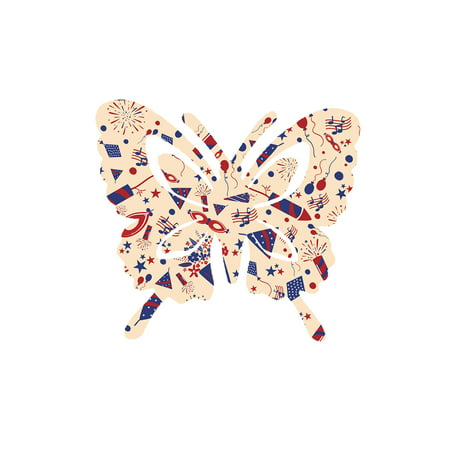 2022 Newest Garden Butterfly Art Outdoor Garden Backyard Metal Animal Decoration Gift LJ-C#9253 Garden Butterfly Art
