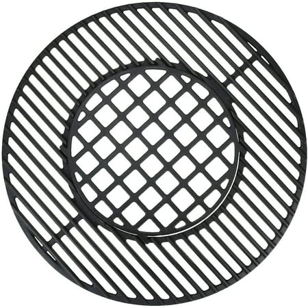 8835 Cast Iron Gourmet BBQ System Cooking Grate for Weber 22.5 Inches One-Touch Silver  Bar-B-Kettle  Master-Touch and One-Touch  22 1/2 Inch Weber Pe