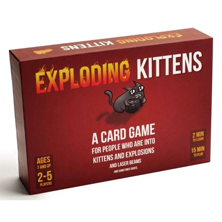 Exploding Kittens: A Card Game About Kittens and Explosions and Sometimes Goats