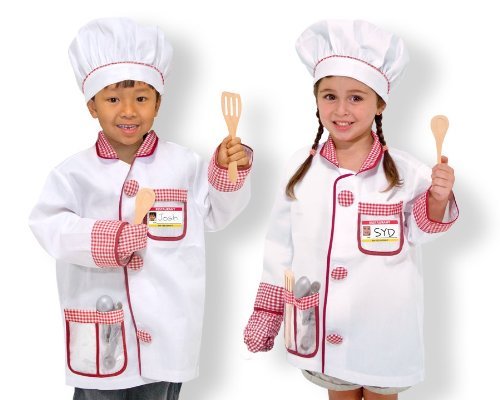 Melissa & Doug Chef Role Play Costume Set thumbnail
