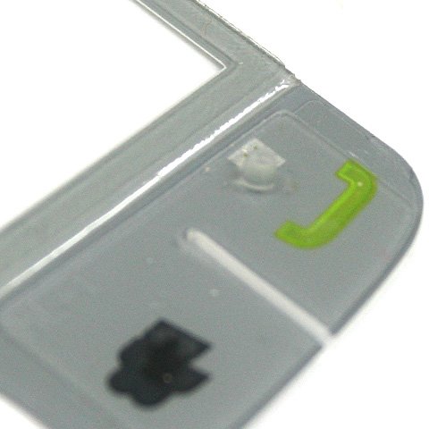 Oem White Lens for Blackberry 8520 8530 Replacement Glass LCD Cover thumbnail