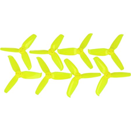 LueInJoy Flash Durable 2540 3-Blade (3 Hole) 4CW 4CCW Yellow