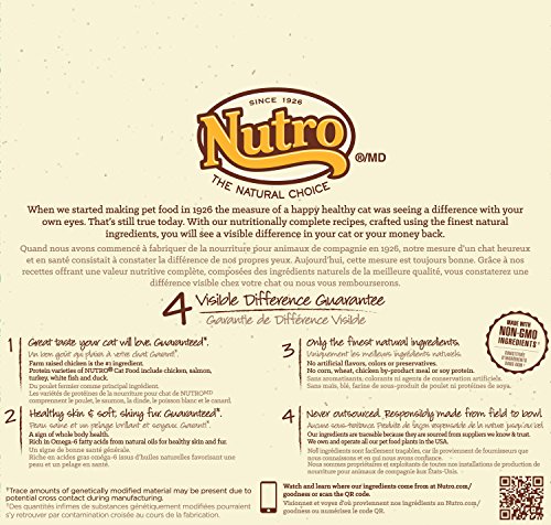 Nutro Wholesome Essentials Indoor Dry Cat Food  Chicken & Brown Rice Recipe  3 Lbs