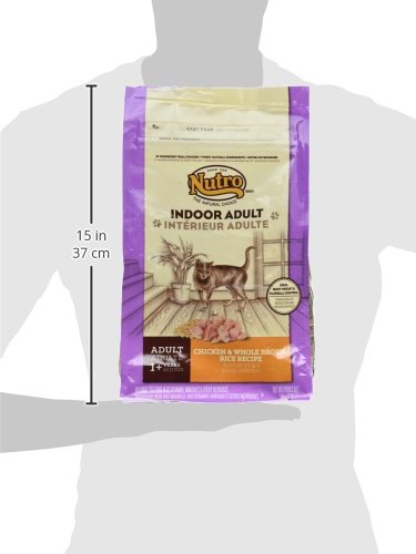 Nutro Wholesome Essentials Indoor Dry Cat Food  Chicken & Brown Rice Recipe  3 Lbs thumbnail