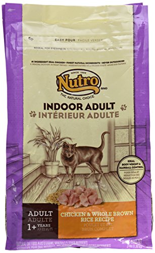 Nutro Wholesome Essentials Indoor Dry Cat Food  Chicken & Brown Rice Recipe  3 Lbs thumbnail