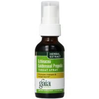 Gaia Herbs Echinacea Goldenseal Propolis Throat Spray, 1 Ounce (Pack of 2)