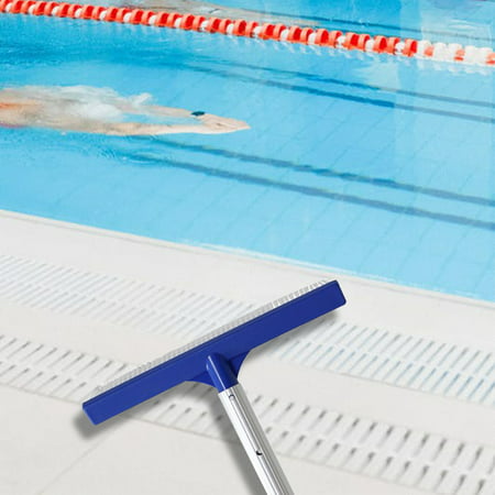 Pool Brush 10 Inch Floor & Wall Pool Brush Durable Nylon Bristles for Cleaning of Swimming Pool Wall & Tile & Floor  Uscallm #5330