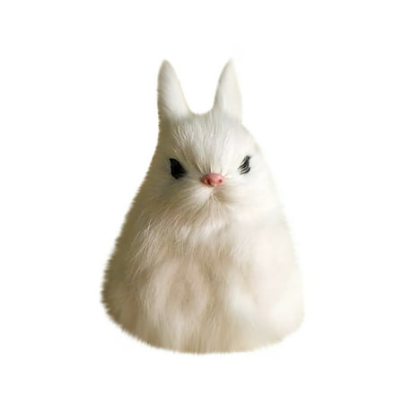 Miximx Polyethylene Imitation Rabbit Animal Sculpture Garden Decoration - New Novel Polyethylene Imitation Rabbit LTZ#5499