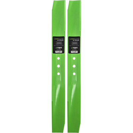 8TENGeang LawnRAZOR Medium-Lift Blade 22 Inch for Toro Recyclers Steel Decks 108-9764-03 104-8697-03 131-4547-03 2 Pack