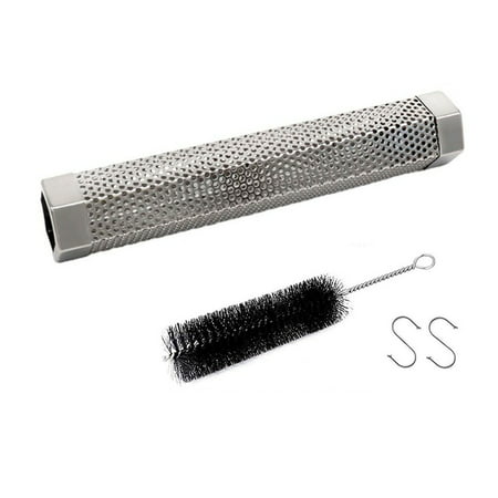 Buodes Kitchen Aid Kitchen Utensil Set Smoke Tube - 12 Inches Smoke Tube for Pellet Grill 5 Hours of Billowing Smoke