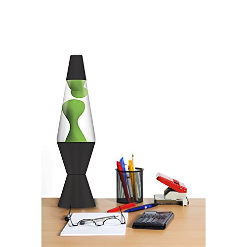 Lava Lite 2312 14.5-Inch Neon Lava Lamp, Green Wax/Clear Liquid, 14.5 Inch thumbnail