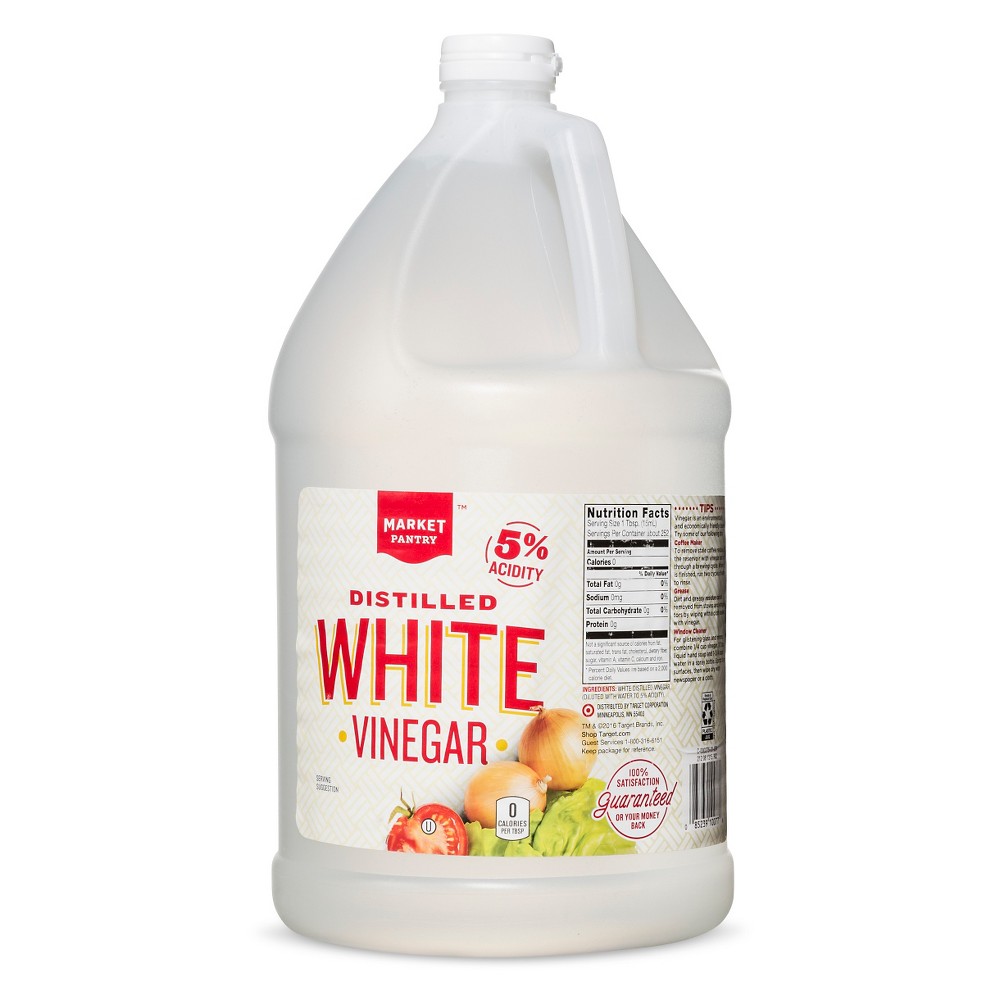 Great Value Distilled White Vinegar, 64 Oz, 2 Pack Nutrition and