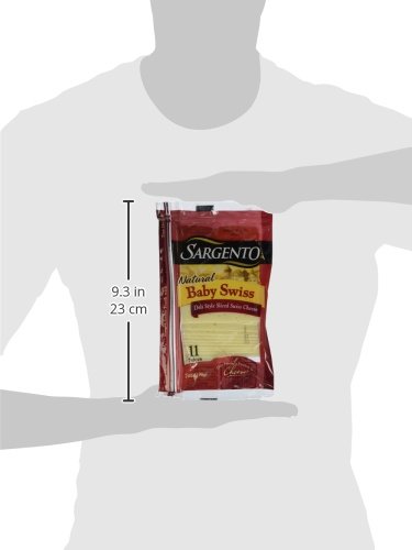 Sargento® Sliced Baby Swiss Natural Cheese, 11 Slices thumbnail