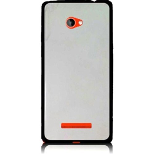 TPU Case Cover for HTC Windows Phone 8X/HTC 6990/HTC Zenith - Black, Clear