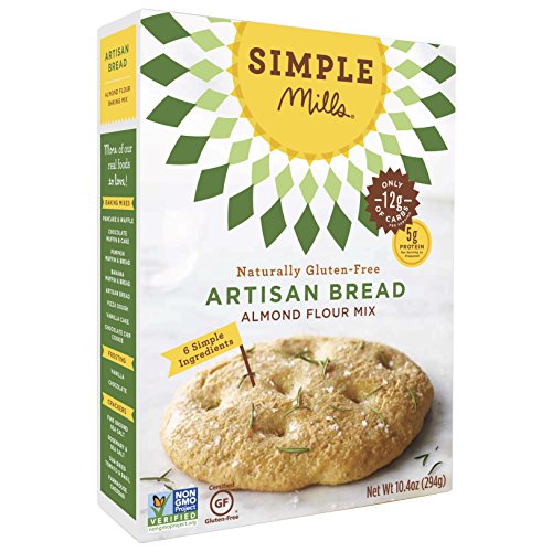 Simple Mills Almond Flour Baking Mix  Gluten Free Artisan Bread Mix  Made with Whole Foods  3 Count (Packaging May Vary) thumbnail