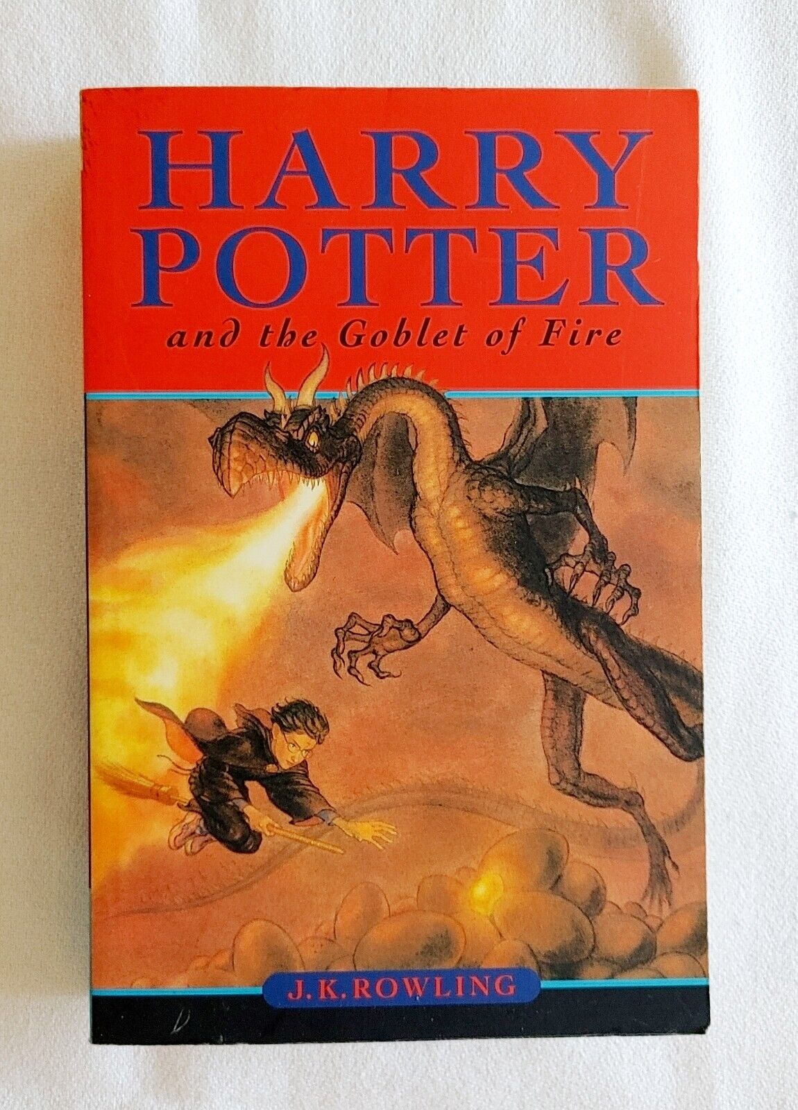 HARRY POTTER and the GOBLET of FIRE 1st Edition 1st Printing Paperback Book
