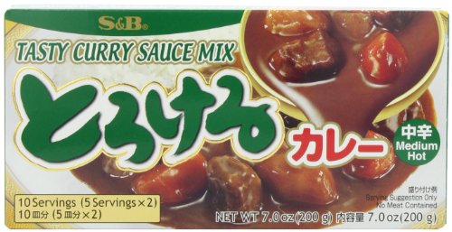 S&B Tasty Japanese Curry Mix 