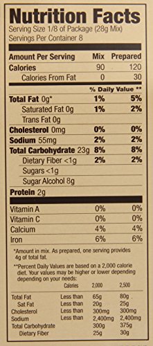 BROWNIE MIX, MILK CHOCOLATE