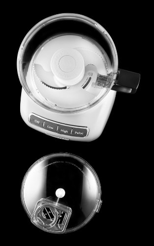 KitchenAid KFP0711WH 7 Cup Food Processor, White