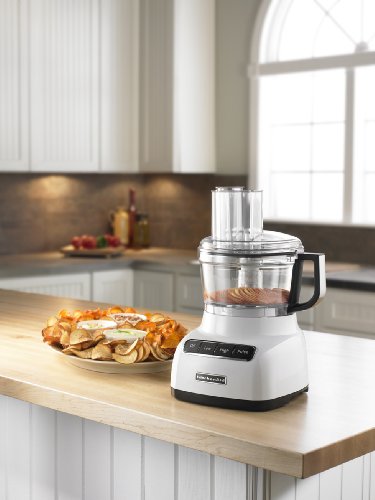 KitchenAid KFP0711WH 7 Cup Food Processor, White thumbnail