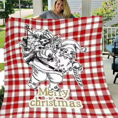 DDgui New Double Thicken Blanket 3D Christmas Digital Printing Sofa Cover Square Blanket DDgui LBB220920-1744