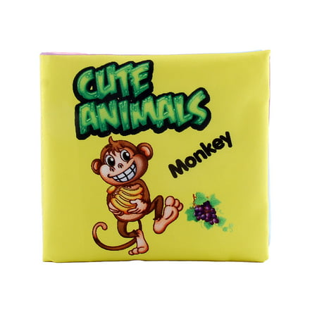 DDgui New Upgraded New Baby Cloth Book Soft Fabric Book Animal Numbers Cognition Educational Books DDgui LAA220926-5796