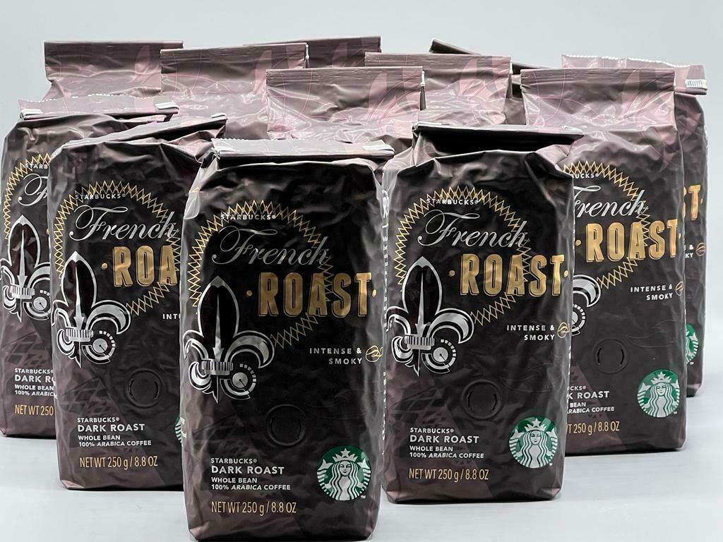 Starbucks French Dark Roast Whole Bean Coffee - 8.8oz - EXP 10/2021 - (12-Pack)