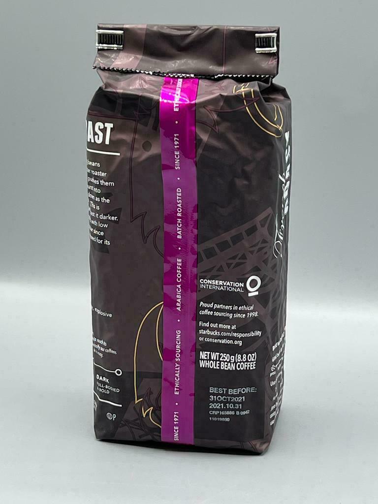 Starbucks French Dark Roast Whole Bean Coffee - 8.8oz - EXP 10/2021 - (12-Pack) thumbnail
