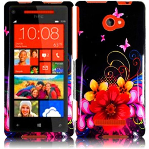 Case Cover for HTC Windows Phone 8X/6990/Zenith - Delusional Flower