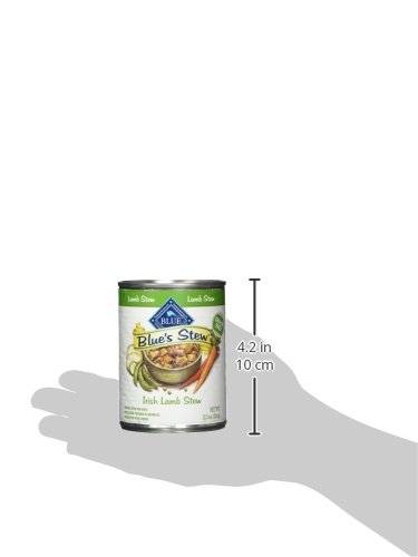 Blue Buffalo Blue's Stew Natural Adult Wet Dog Food, Irish Lamb Stew 12.5-oz Can (Pack of 12) thumbnail