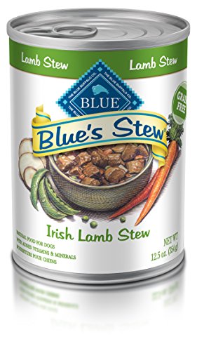 Blue Buffalo Blue's Stew Natural Adult Wet Dog Food, Irish Lamb Stew 12.5-oz Can (Pack of 12) thumbnail