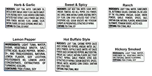 Starkist Tuna Creations Variety Pack, 2.6-Ounce Pouch, 6 Flavors, 8 Pouches of Each Flavor, 48 Pouches Total thumbnail