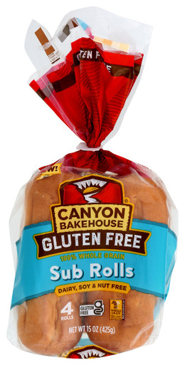 Canyon Bakehouse Sub Rolls