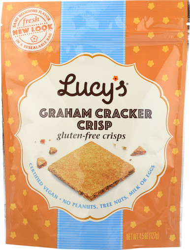 Lucy's Graham Cracker Crisp Gluten-Free Crisps