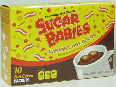 Cocoa Hot Tootsie Roll: Sugar Babies Caramel Hot Cocoa Packets, 10 Pc (2647324)