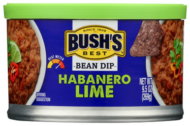 Bushs Best: Habanero Lime Bean Dip, 9.5 Oz (2660811)