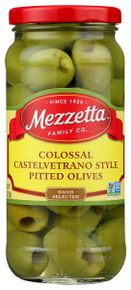 Mezzetta Colossal Castelvetrano Style Pitted Olives  16 Fl Oz Jar thumbnail