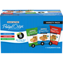 Snack Factory: Pretzel Crisps Variety Pack 8 Count, 12 Oz (2662107) thumbnail