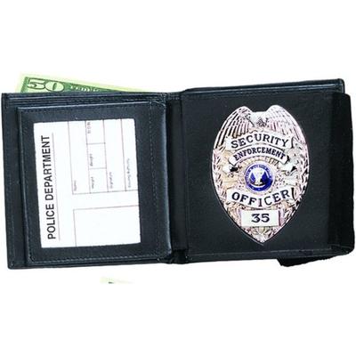 Strong Leather Company - Double ID Badge, Black - 79500-4542