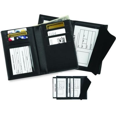 Strong Leather Company - Double ID Badge, Black - 79900-6222