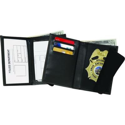 Strong Leather Company - Double ID Badge, Black - 79900-3252